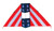 In the Breeze Patriot Conyne Delta Kite, 6-Feet
