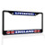POUDBDH Metal Insert License Plate Frame Liverpool England B Weatherproof Car Accessories Black 2 Holes Solid Insert
