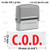 Extra Large Trodat 4915 Self Inking Rubber Stamp w. C.O.D.