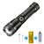 XHP50 Led Flashlight High Lumens Rechargeable_Portable_Brightest High Lumen Light_ Zoomable and Water Resistant_5 Light Modes_Best Camping And Hiking with USB  and  26650 Battery Included