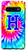 Galaxy S10 Tie Dye Letter H_Tie Dye Retro Colorful Monogram Initial H Case