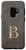 Galaxy S9 Floral Flower Blossom Leaves Monogram Initial Letter B Case