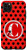 iPhone 11 Pro Max Polka Dots Ladybug Monogram Name Initial Letter C Case