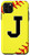 iPhone 11 Pro Max Softball Letter J Initial Gift Ball Player Gift for Girls Case