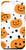 iPhone 12 Pro Max Cute Little Smiling Orange Pumpkin Jack_O_Lantern Graphic Case