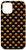 iPhone 12 12 Pro Halloween Jack_o_lantern Pumpkin Pattern Sm Orange on Black Case