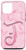 iPhone 12 12 Pro Monogram Initial Letter J with Heart _ Pink Case