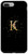 iPhone 7 Plus 8 Plus Modern Monogram Initial Letter K Floral Pattern Design Case