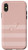 iPhone X XS Rose Pink Stripes Letter J Initial Monogram Case
