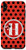 iPhone XS Max Polka Dots Ladybug Monogram Name Initial Letter H Case