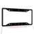 Fastasticdeals Metal Insert License Plate Frame Cherries Food B Weatherproof Car Accessories Black 4 Holes Solid Insert