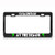 Speedy Pros Metal License Plate Frame I'd Rather Be at The Beach Car Accessories Black 2 Holes