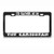 Speedy Pros I'd Rather Be in The Caribbean Black Metal License Plate Frame Tag Holder