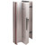 Slide-Co 14399 Sliding Door Handle Set, Aluminum Finish