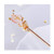 Muchengy Chinese Hairpin Vintage Chinese Style Hair Stick Women Metal Rhinestone Hair Stick Hair Chopsticks Hairpin Woman Jewelry Hair Clip Accessories _Metal Color   C_