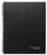 Cambridge Business Notebook with Pocket, Hardbound, 8.5 x 11 Inches, Black (06100) Pack Of 2,