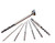 MLCS 9150 12-Inch Extra Long Brad Point Drill Bit Set, 7-Piece