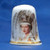 Porcelain China Thimble _ H M Queen Elizabeth Coronation