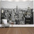 Crannel New York City Skyline Wall Hanging Tapestry 80X60 Inches Tapestries for Dorm Room Living Home