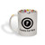 Ceramic Christmas Coffee Mug 11 Ounces inch P inch  Dial Tone Initial Monogram Letter P Funny Tea Cup Monogram Personalized Text Here Personalized Text Here
