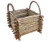 Cheung's CR-12937NL Brown Twig Square Box Planter