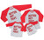 7 ate 9 Apparel Matching Family Christmas Shirts _ Funny Holiday Red Shirt 3T