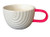 2018 Starbucks Hot Pink Handle " Rainbow " Valentine Mug, 12 fl oz.