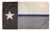 K's Novelties 3x5 State of Texas Thin Blue Line Police Flag 3x5 Brass Grommets