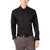 Alfani Mens Printed Regular Fit Button_Down Shirt Black L