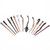 Mini Harry Potter Magic Wand Set Hermione Dumbledore Sirius Voldemort Fleur in Box (13 PCS)