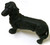 Cast Iron Dachshund Doorstop by GSM
