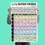 Lefty Popular Guitar Chords Poster