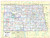 Cool Owl Maps North Dakota State Wall Map Poster Rolled 32 inch Wx24 inch H _Laminated_