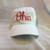 J. America Ohio State Buckeye White Script Ohio Ball Cap