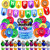 for Among Us Party Supplies Decorations Including Birthday Banner Balloons Cupcake Toppers Cake Toppers Party Favors for Boys Kids Gaming Birthday Decoration