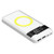 Wireless Portable Charger 10000mAh Power Bank External Battery Pack Dual Inputs with LCD Display for Cell Phones_ iPhone_ Ipad_ Samsung Galaxy and More ?White?
