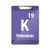 K Potassium Chemical Element Chem Clipboard Folder Writing Pad Backing Plate A4