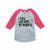 7 ate 9 Apparel Funny Kids I Live with My Parents Baseball Tee Pink Small