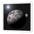 3dRose ht_19949_1 Moon Dance Solar System Scene of Planet Earth and Moon Dancing in Orbit-Iron on Heat Transfer Paper for White Material, 8 by 8-Inch