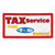 Vinyl Banner Multiple Sizes Tax Service Fast Irs E _File Refund Business Outdoor Weatherproof Industrial Yard Signs White 4 Grommets 24x36Inches