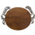 Thirstystone Wood Serving Board, Crab, Brown