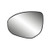 K Source Fits 11_14 Maz 2_ 10_13 Maz 3 Left Driver Mirror Glass w Rear Back Plate