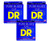 DR Strings PHR_10 Medium Pure Blues Pure Nickel Electric Guitar Strings 3_Pack