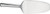 Alessi"Ovale" Cake Server in 18/10 Stainless Steel Mirror Polished, Silver
