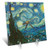 3dRose dc_164649_1 Starry Night by Van Gogh Vintage-Desk Clock, 6 by 6-Inch