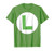 Nintendo Super Mario Luigi Icon Costume Graphic T_Shirt