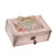 Cottage Garden Daughter Love Forever Blush Pink Locket Petite Music Box Plays Light Up My Life
