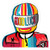 B. Strange Mall Danger Days Helmet Stickers _3 Pcs Pack_