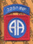 US Army 82nd Airborne Division 125th Infantry Regiment Patch c e