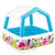 Intex Sun Shade Inflatable Pool, 62" X 62" X 48", for Ages 2+